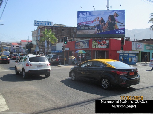 Iquique | Vivar con Zegers | Monumental